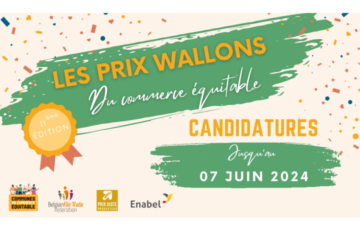 Participez à la IIème édition des Prix Wallons du Commerce Équitable!